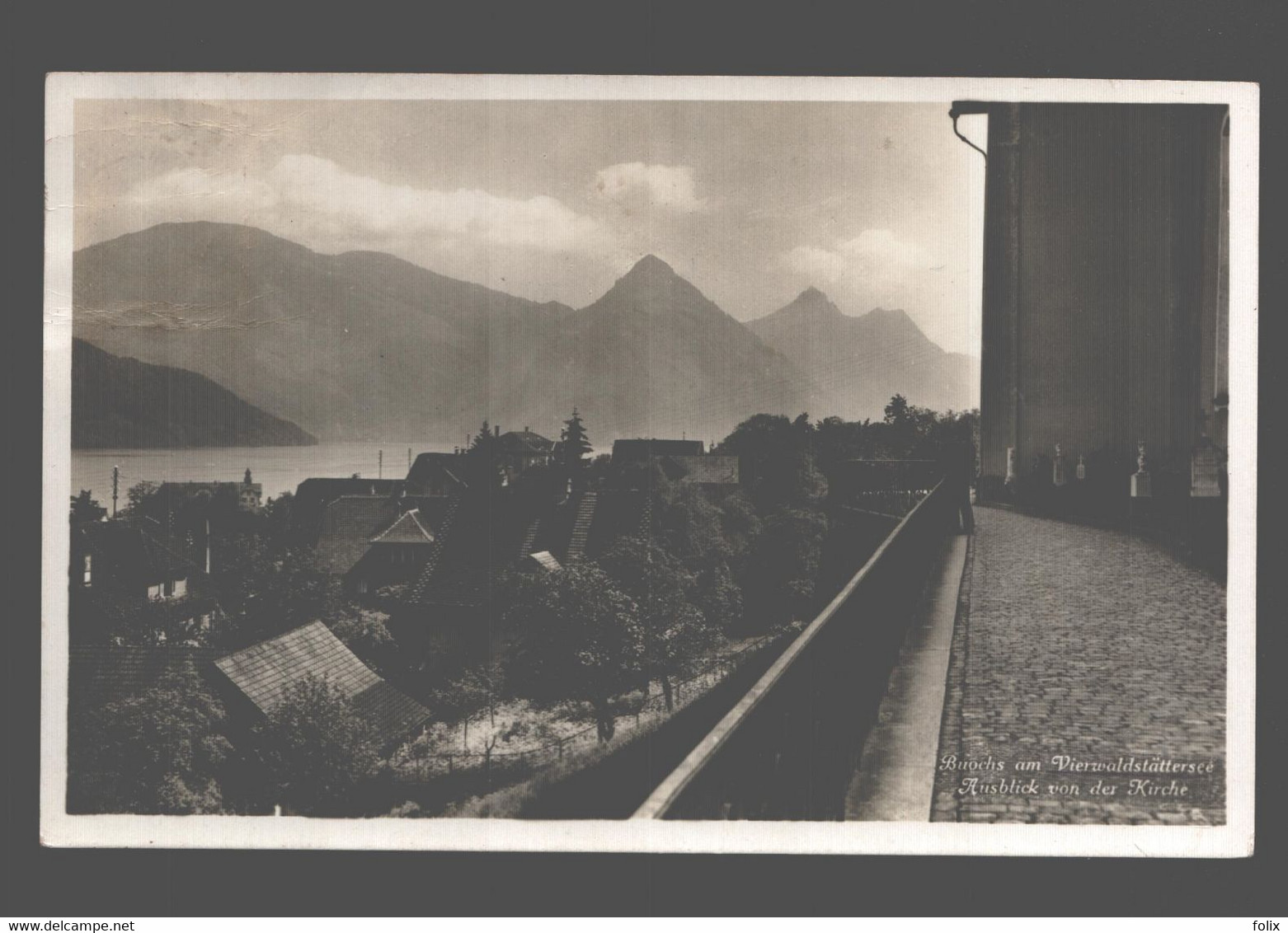 Buochs Am Vierwaldstättersee - Ausblick Von Der Kirche - Buochs