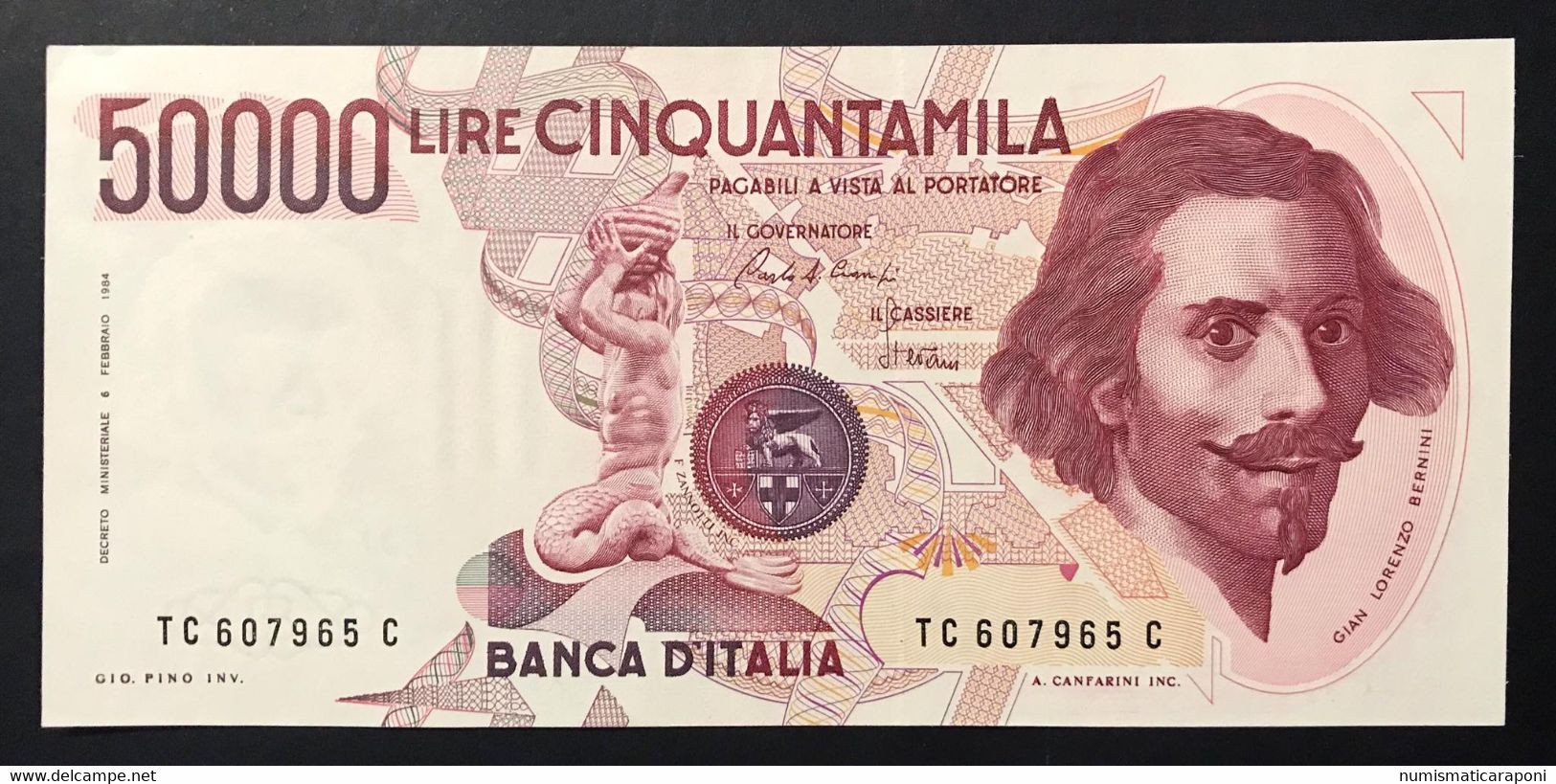 10 banconote da 500 a 100000 lire 1974-1994 spl+/fds LOTTO 1665