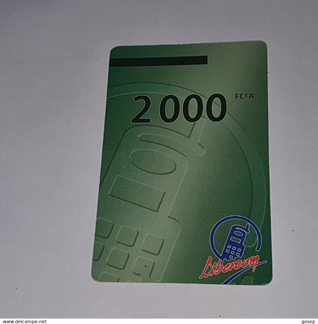BENIN-(BJ-LIB-REF-005/a)-green Phone-(7)-(2000fcfa)-(021-6136-5988-140)-Folding Card+1card Prepiad Free - Benin
