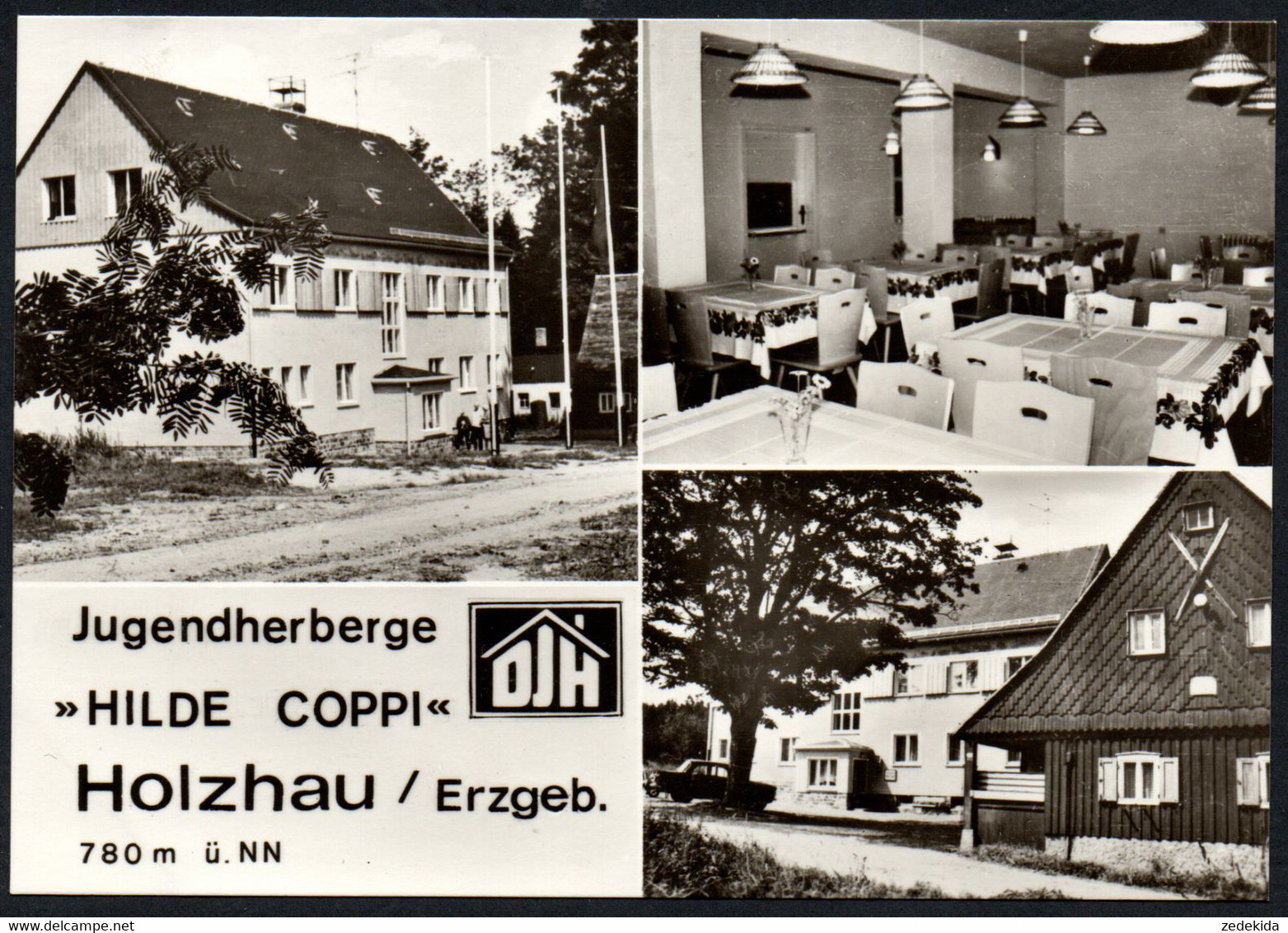 E9133 - Holzhau - JH Jugendherberge Hilde Coppi - Verlag Karl Marx Stadt - Holzhau