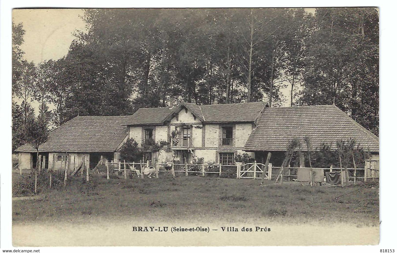 BRAY-LU (Seine-et-Marne)  -  Villa Des Prés 1929 - Bray-et-Lû