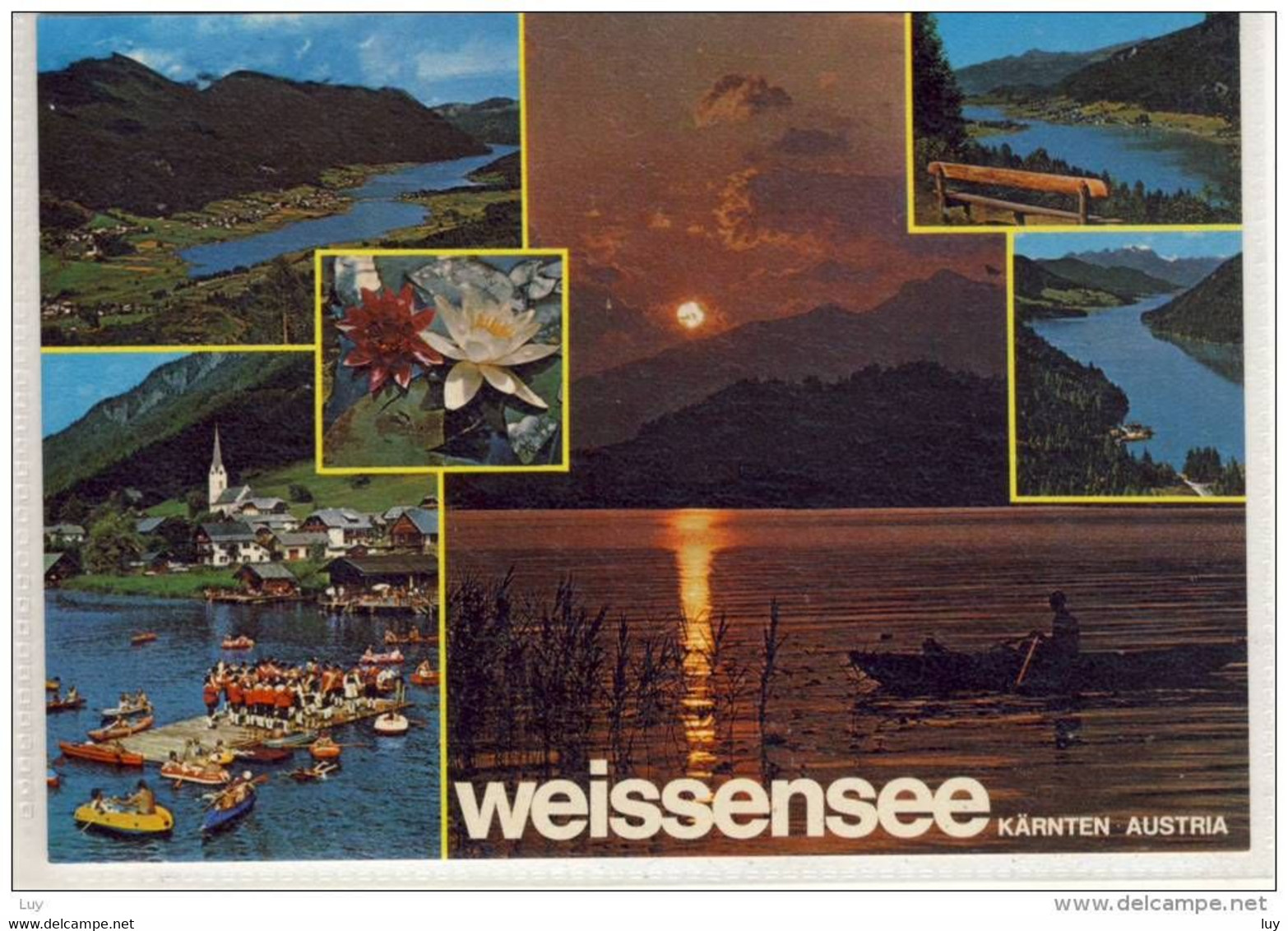 WEISSENSEE Kärnten - Mehrfachansichten - Weissensee