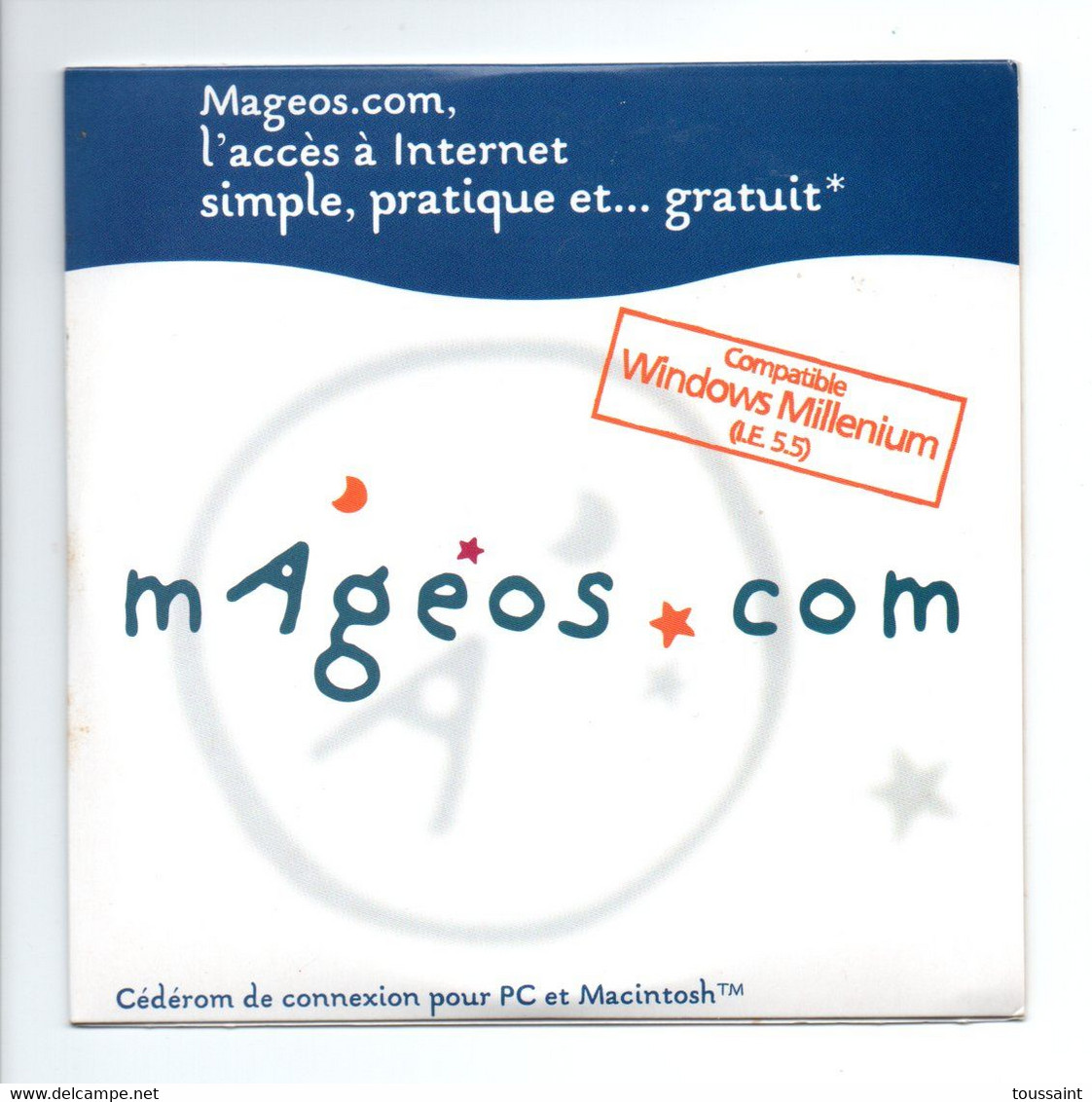 MAGEOS.com: L'Accés à Internet Simple, Pratique Et Gratuit, Compatible Windows Millenium (21-14) - Kit Di Connessione A  Internet