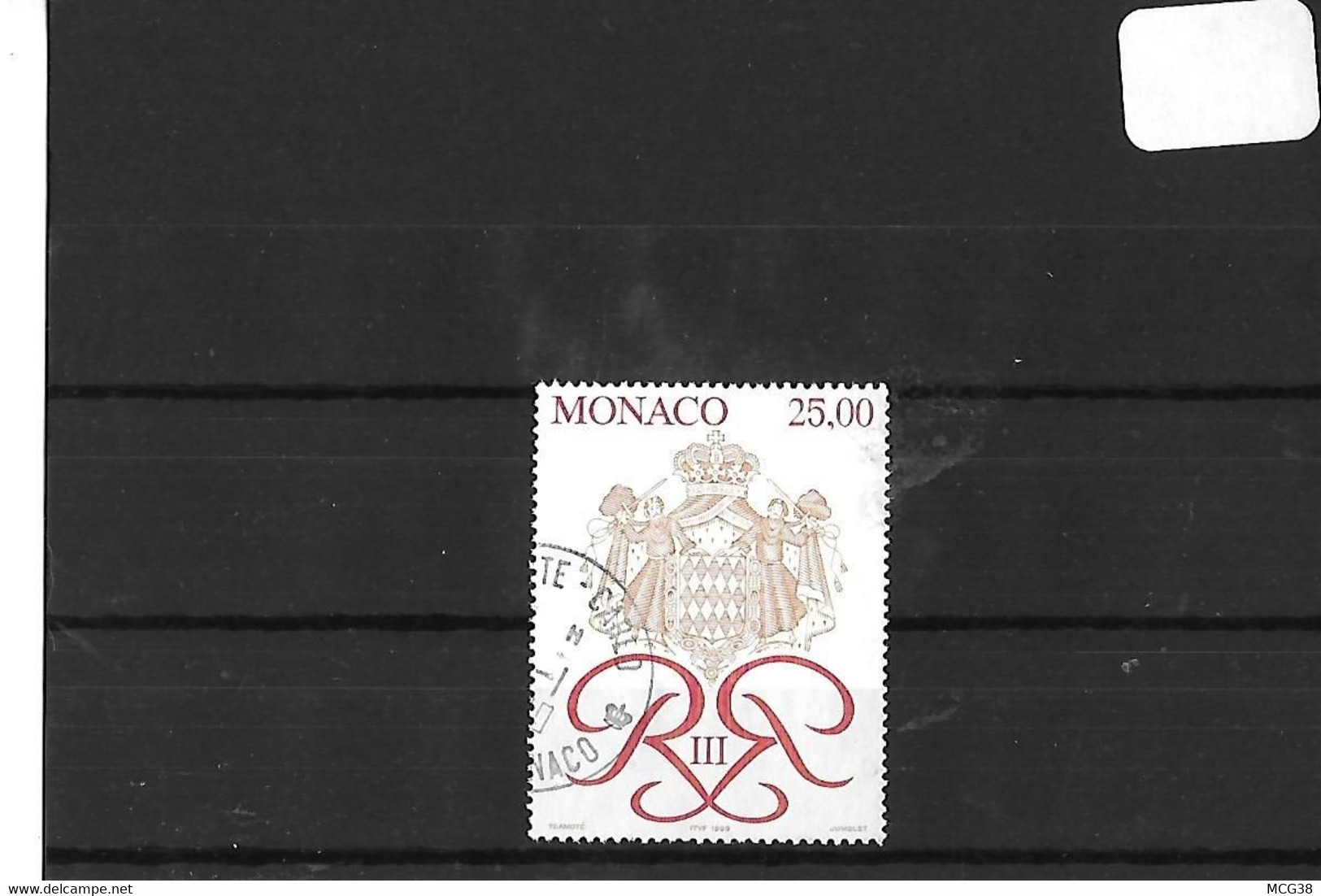 MONACO  -   TIMBRE  OBLITERE  -  N°  2185  - - Usados