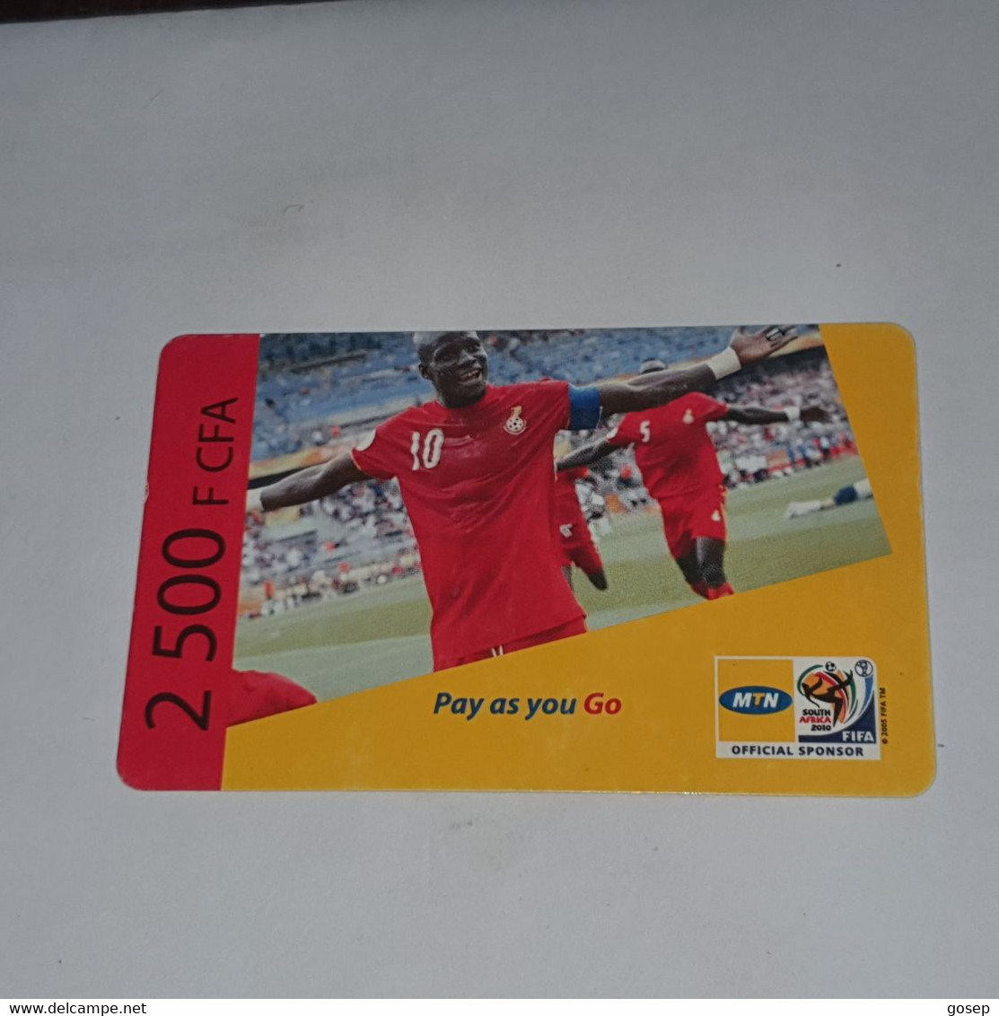 BENIN-(BJ-MTN-REF-006/a)-football10-(20)-(2500fcfa)-(5597474292843)-used Card+1card Prepiad Free - Bénin