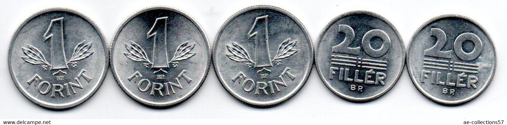 Hongrie -   Lot De 5 Monnaies SUP - Hungary