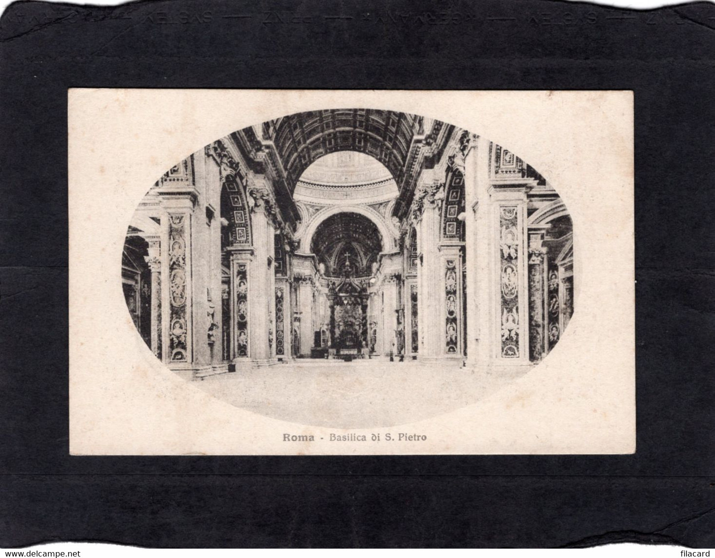 100501    Italia,  Roma,  Basilica  Di  S. Pietro,  NV(scritta) - San Pietro