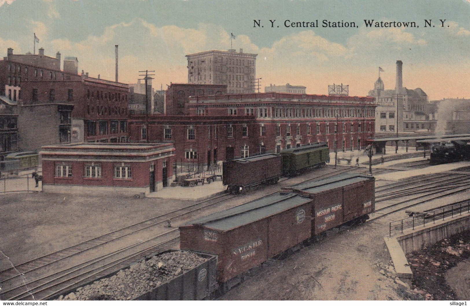 N. Y. Central Station, Watertown, N. Y. - Grand Central Terminal