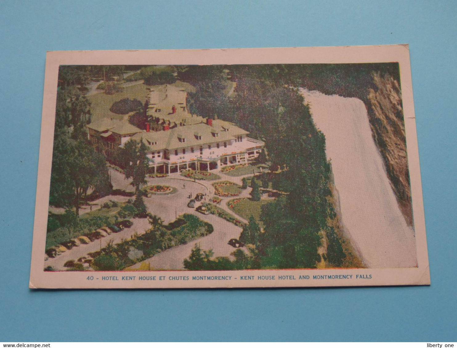 Hotel KENT House Et Chutes Montmorency & Falls ( 40 - Lorenzo Audet Enr. ) Anno 1950 ( Voir Scans Svp ) ! - Montmorency Falls