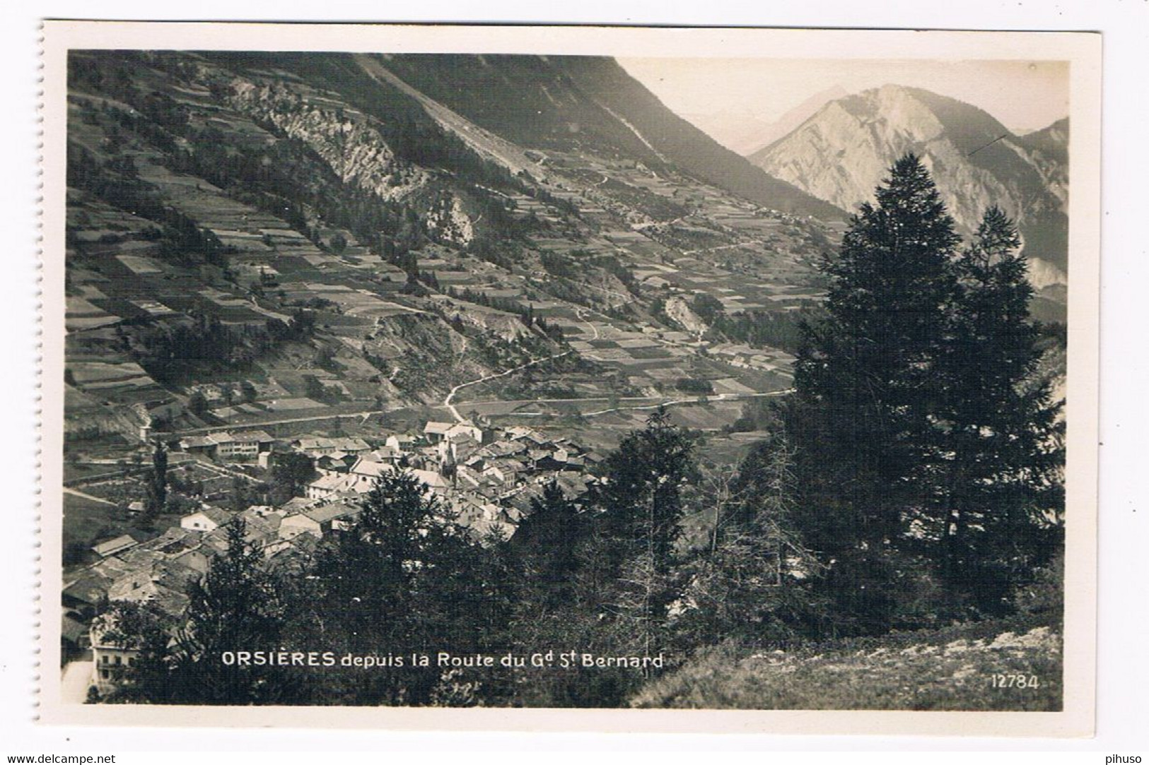 CH-6555  Sur La Route Du ST. BERNARD - ORSIERES - Orsières