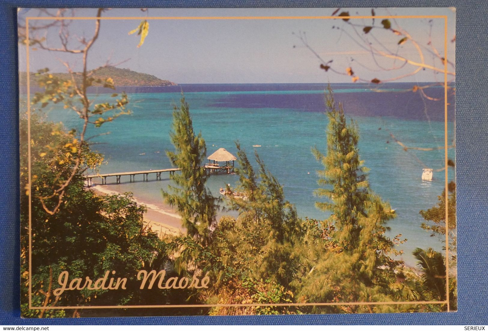 M22 MAYOTTE BELLE CARTE 1997 MAMOUDZOU  POUR LA GRANDE MOTTE FRANCE + TEMOIGNAGE + AFFRANCHISSEMENT PLAISANT - Cartas & Documentos