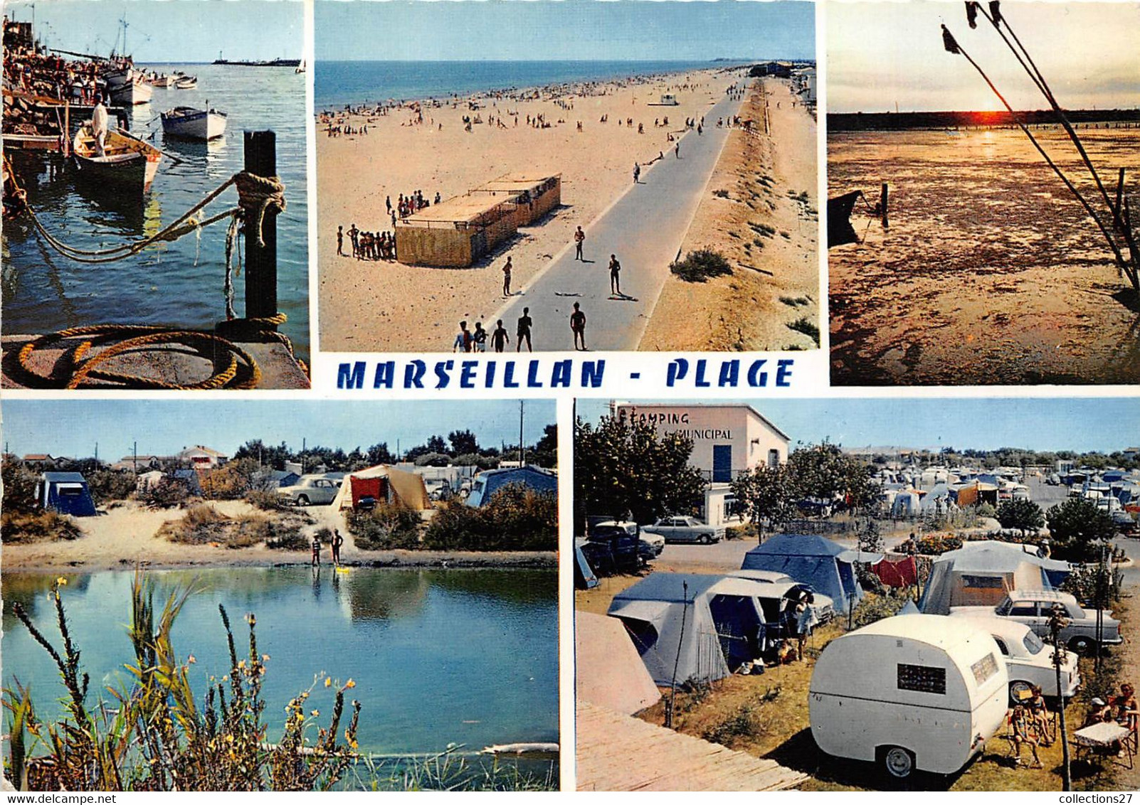 34-MARSEILLAN-PLAGE  -MULTIVUES - Marseillan