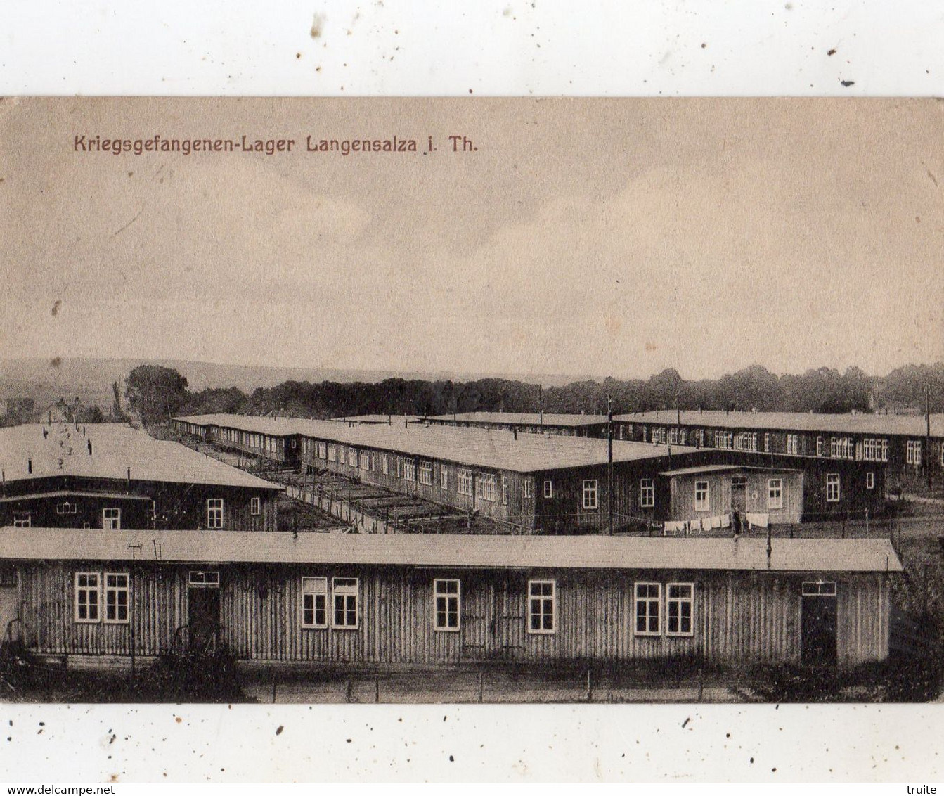 KRIEGSGEFANGENEN-LAGER LANGENSALZA I. TH. - Bad Langensalza