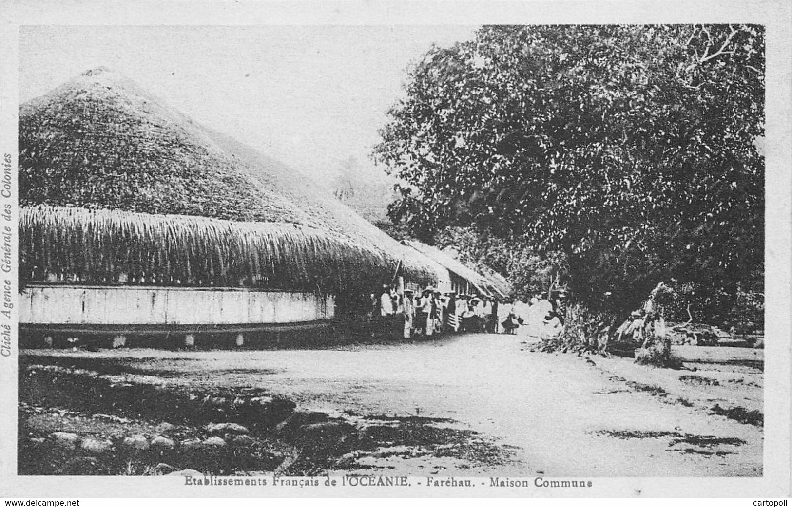 Océanie - Faréhau - Maison Commune Animée - Polynésie Française