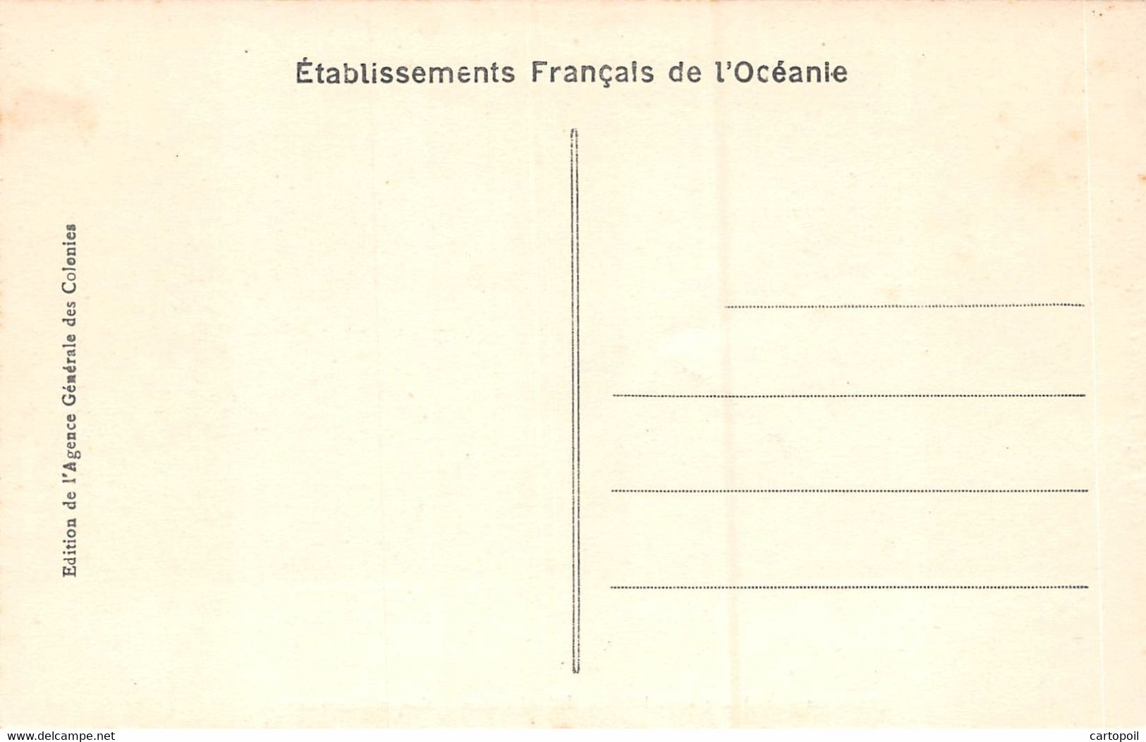 Océanie - Faréhau - Maison Commune Animée - Polynésie Française