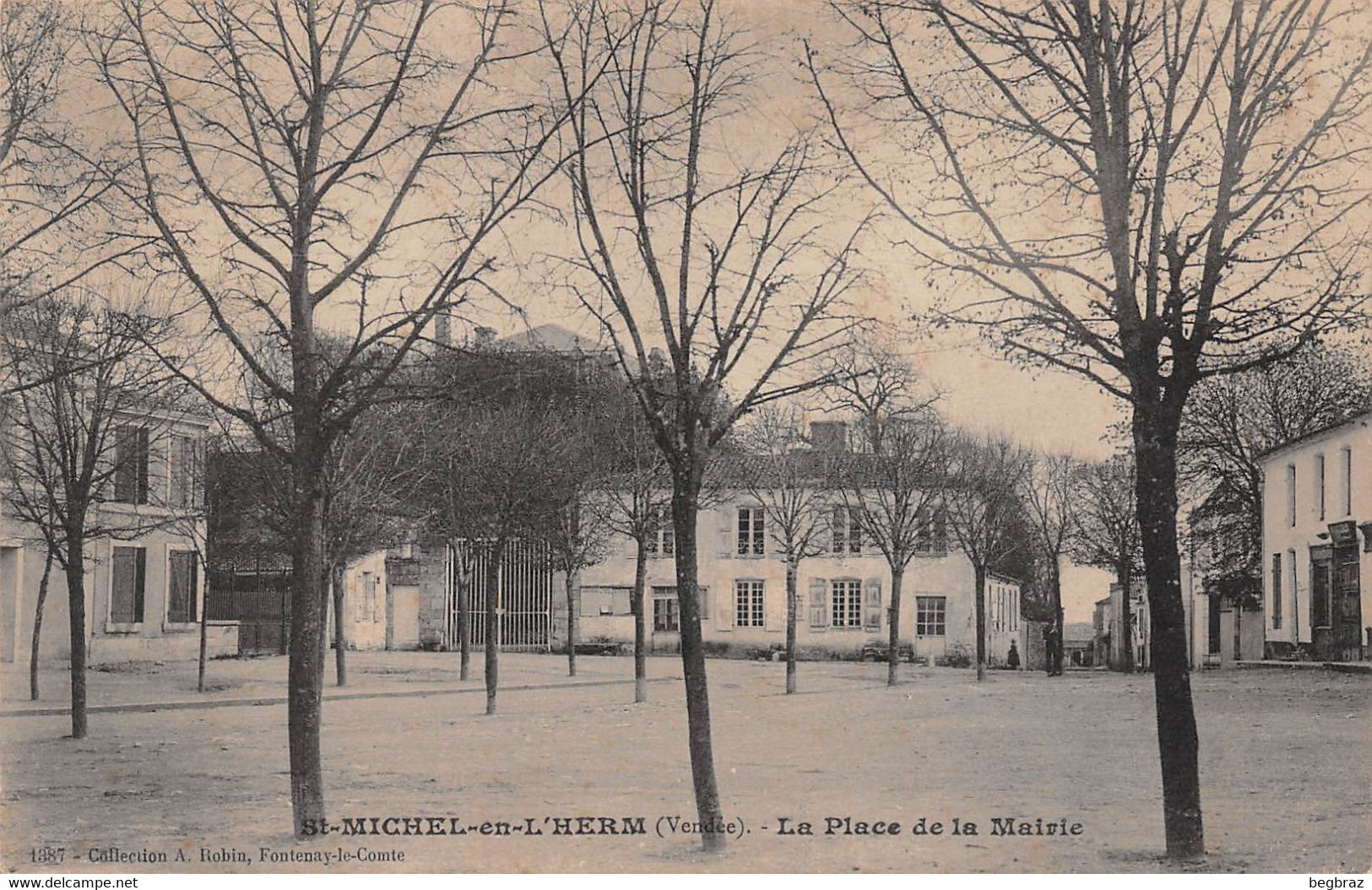 SAINT MICHEL EN L HERM     PLACE DE LA MAIRIE - Saint Michel En L'Herm