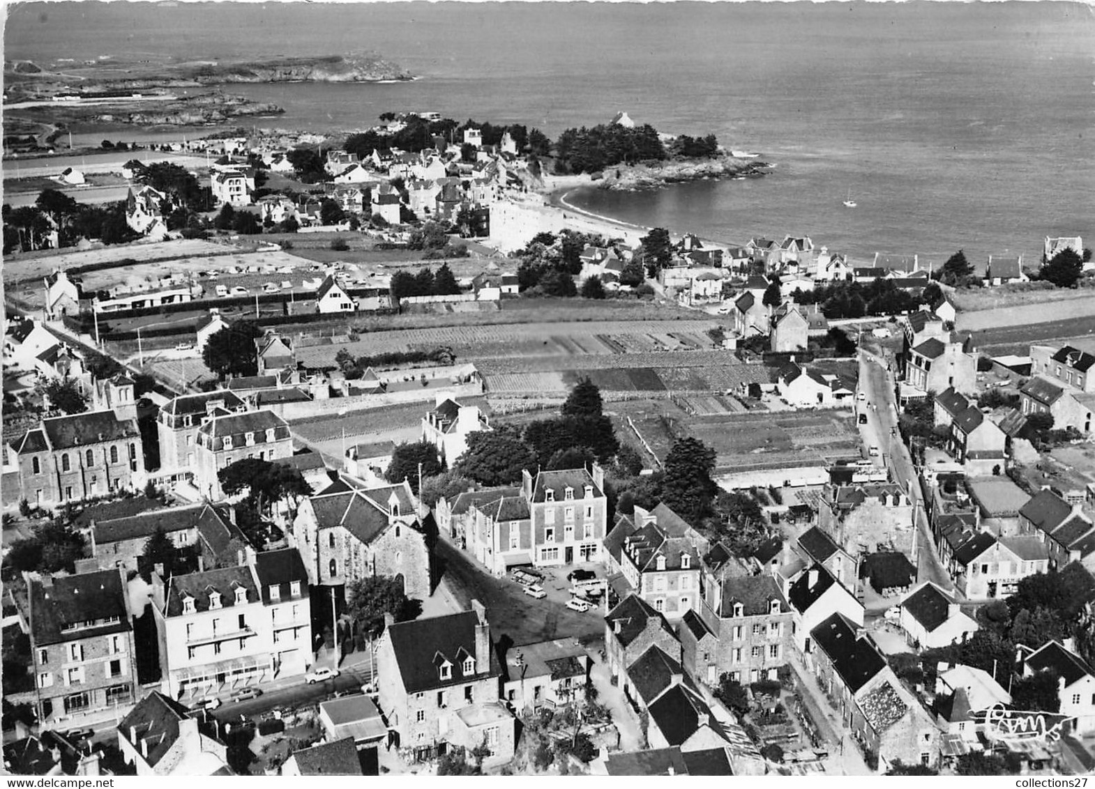 35-ROTHENEUF- VUE GENERALE AERIENNE - Rotheneuf