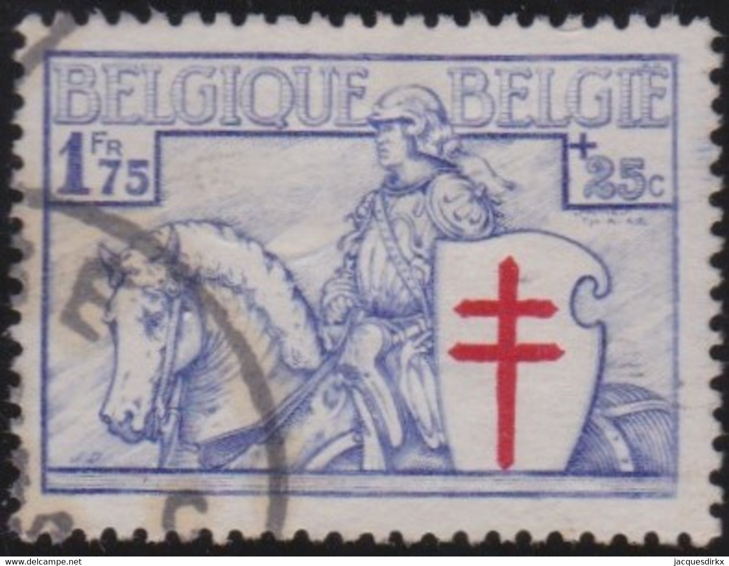 Belgie  .   OBP   .      399    .      O     .    Gebruikt  .   / .     Oblitéré - Gebraucht