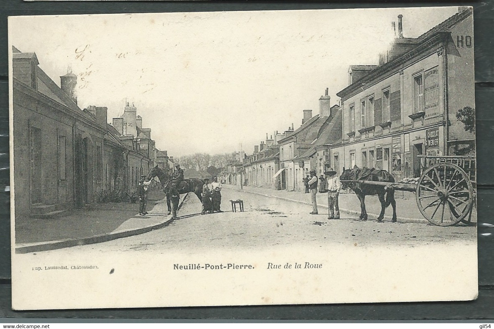 Neuillé Pont Pierre - Rue De La Roue    - Gap58 - Neuillé-Pont-Pierre