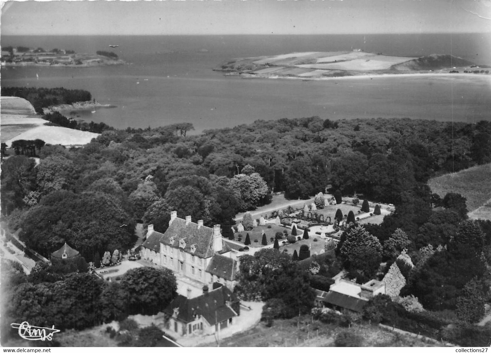 35-SAINTE-COULOMB- VUE AERIENNE CHATEAU DU LUPIN - Saint-Coulomb