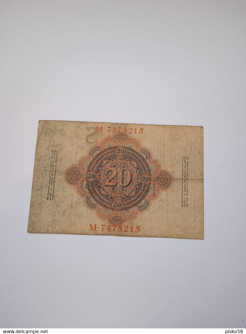 GERMANIA-P46b  20M 19/2/1914 - 20 Mark