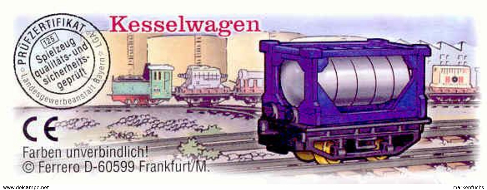 Kesselwagen + BPZ - Maxi (Kinder-)