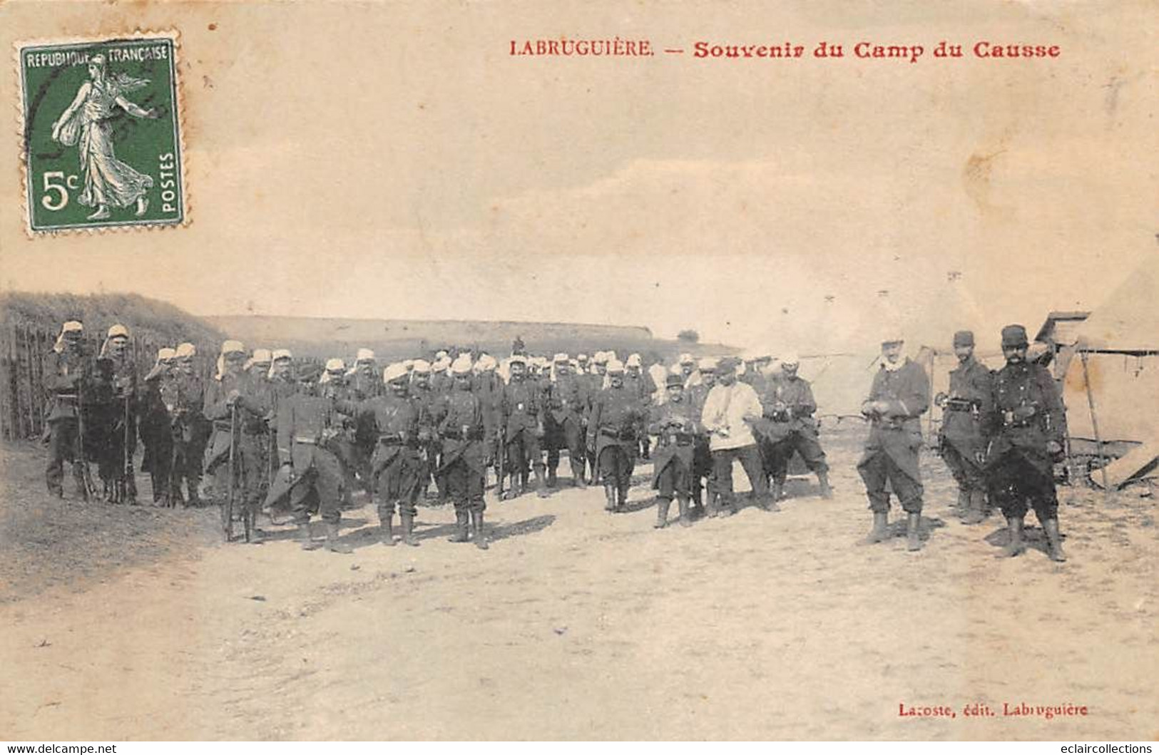 Labruguière            81          Souvenir De Camp Du Causse                 (voir Scan) - Labruguière