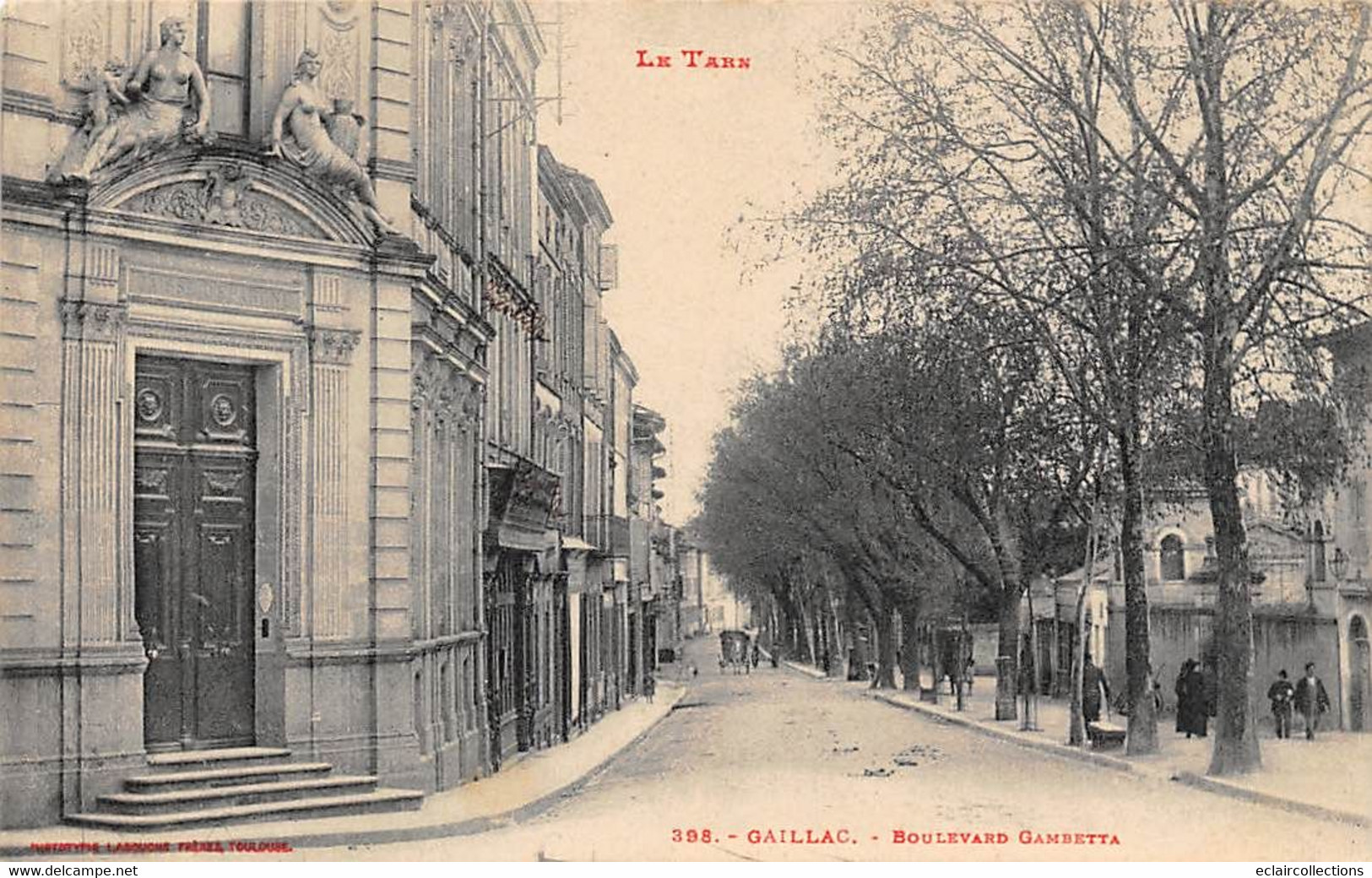 Gaillac             81          Boulevard Gambetta                 (voir Scan) - Gaillac