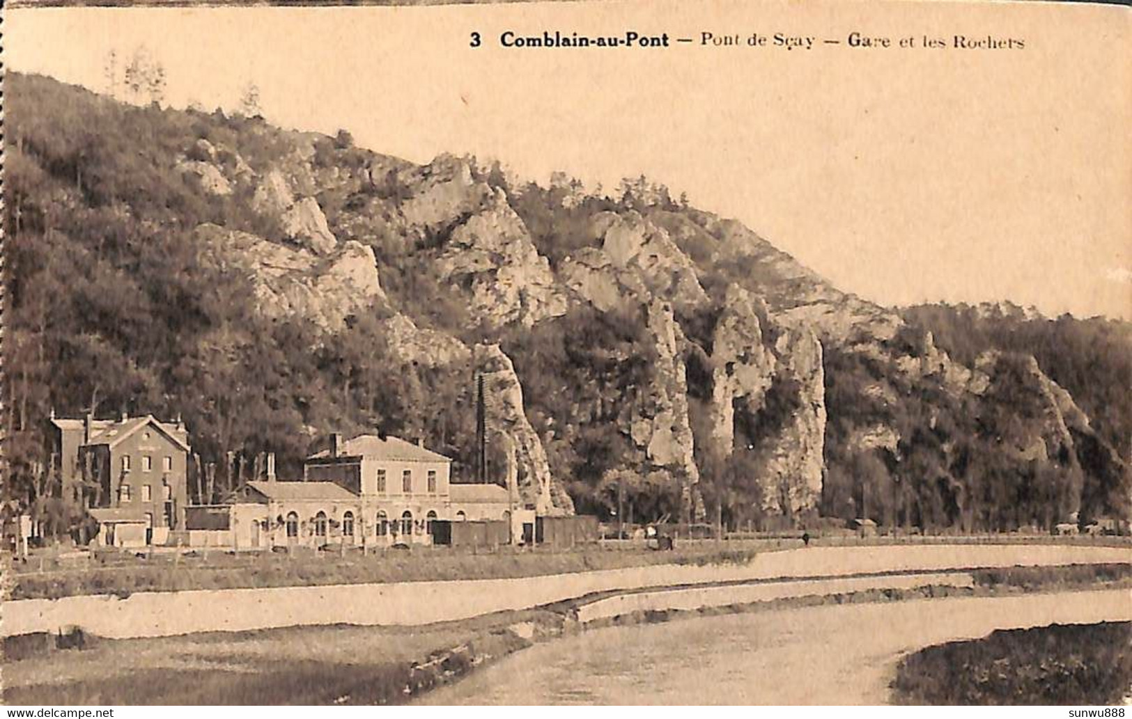 Combain-au-Pont - Pont De Scay - Gare Et Les Rochers (Desaix) - Comblain-au-Pont