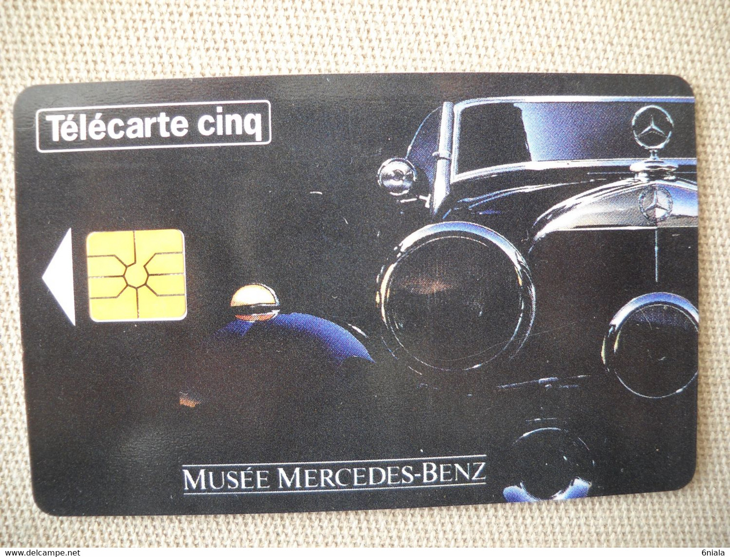 6834 Télécarte Musée MERCEDES BENZ  (scans Recto Verso) 5U 10 000 Ex 01/95  Carte Téléphone - 5 Einheiten