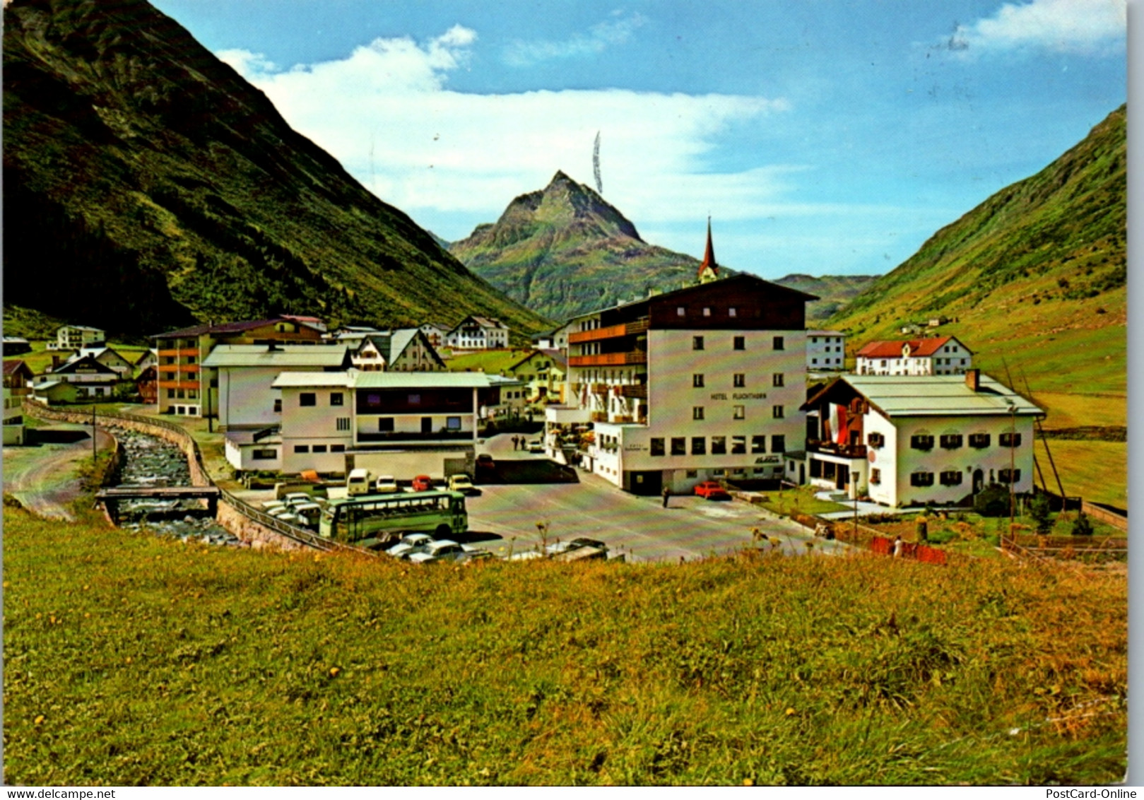7766 - Tirol - Galtür Im Paznauntal , Hotel Fluchthorn - Gelaufen - Galtür
