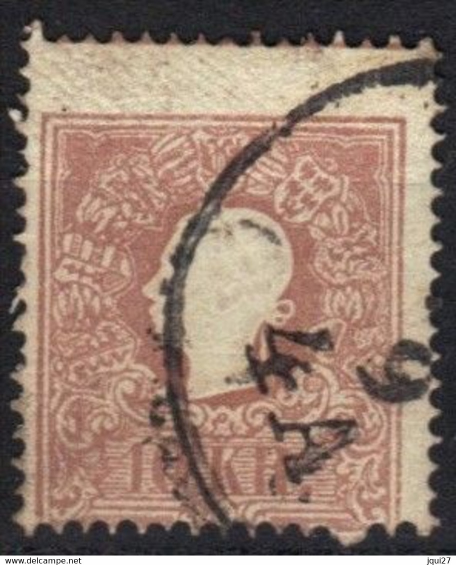 Autriche N° 15 (type II) Très Décentré - Used Stamps