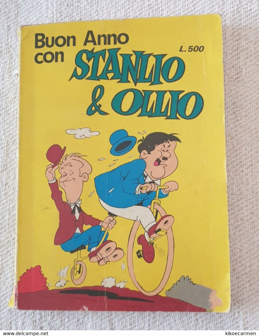 Stanlio E Ollio Fumetto Larry Harmon 1976 Edizioni Il Picchio Oliver Hardy Stan Laurel - Humoristiques