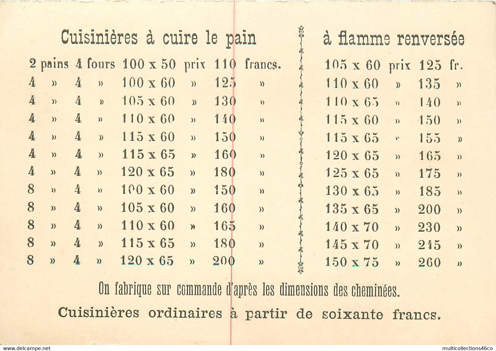 200321B - CARTE DE VISITE XIXème - BELGIQUE BRUXELLES Cuisinière Poêle Fourneau E LEGROS Expo 1880 1885 1888 Tarif - Petits Métiers