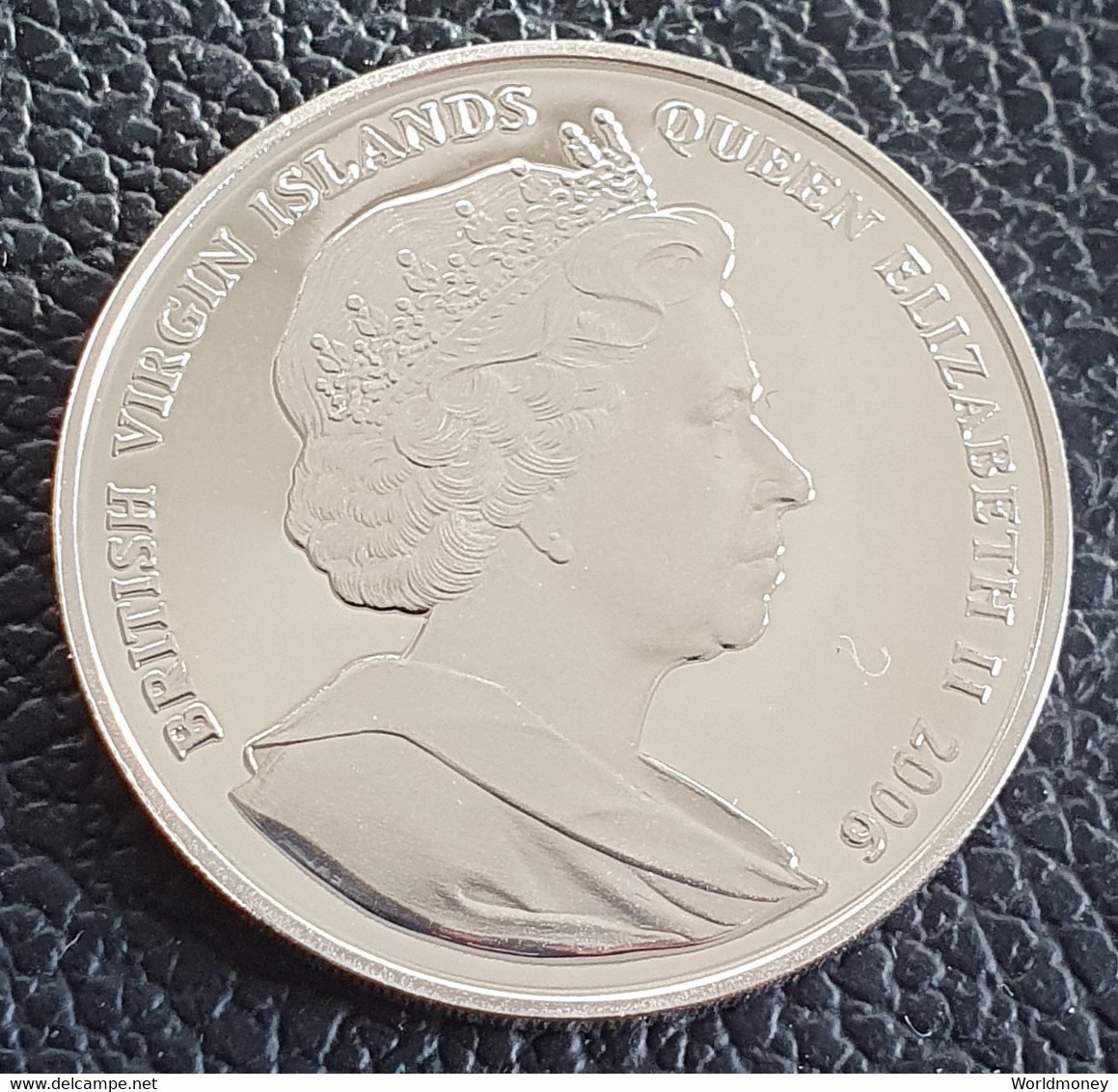 British Virgin Islands 10 Dollars 2006 (PROOF) "Queen Victoria"  Silver - British Virgin Islands