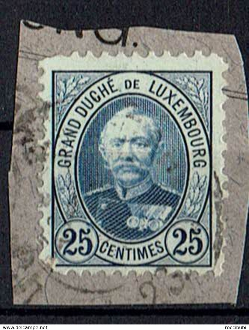 Luxemburg 1891 // Mi. 60 O // Freimarken // Großherzog Adolphe - 1891 Adolphe De Face