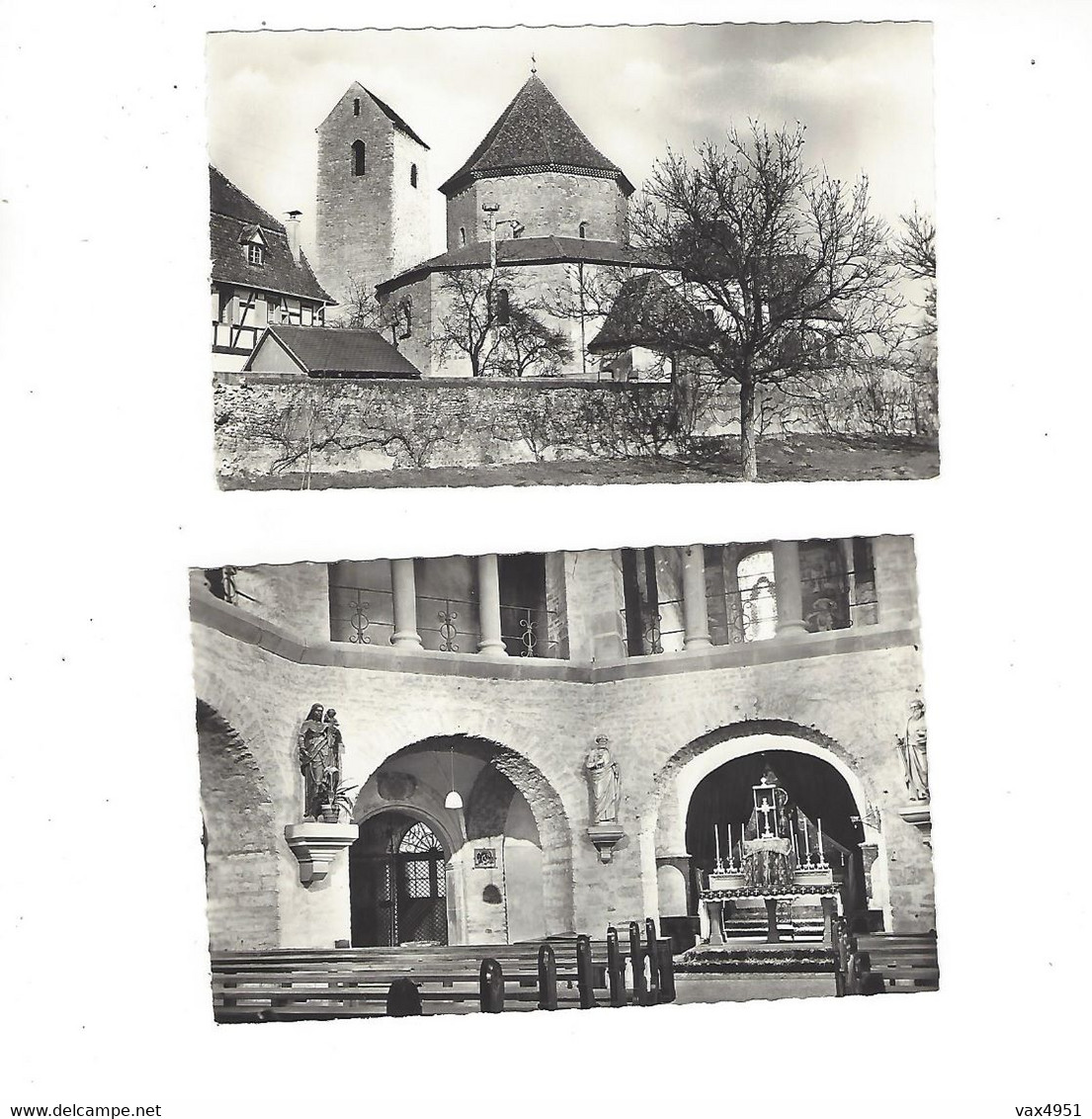 OTTMARSHEIM  LOT DE 3 CARTES   EGLISE  *****      A  SAISIR   **** - Ottmarsheim