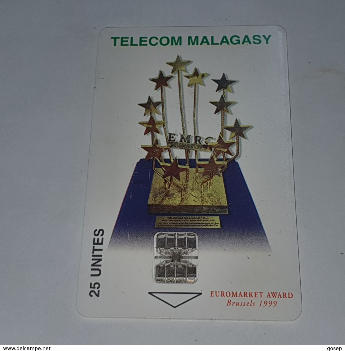 Madagascar-(MDG-23)-euromarket Award-(5)-(25units)-(04297746)-used Card+1card Prepiad - Madagascar