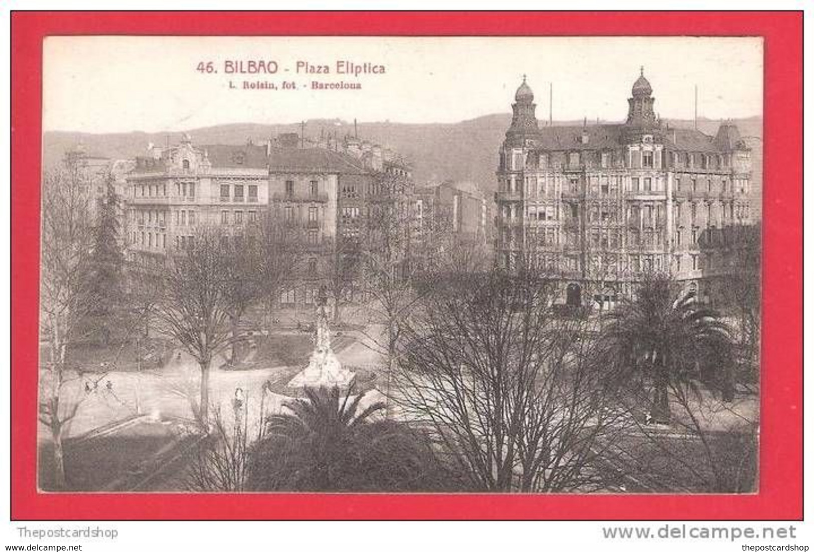 SPAIN ESPANA BILBAO. NO.46 PLAZA ELIPTICA L ROISON BARCELONA CIRCULADO MORE SPAIN LISTED!! - Vizcaya (Bilbao)