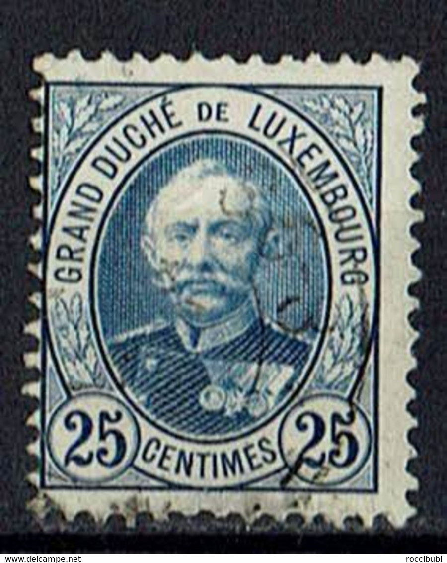 Luxemburg 1891 // Mi. 60 O // Freimarken // Großherzog Adolphe - 1891 Adolfo Di Fronte