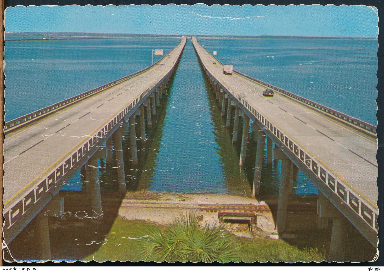 °°° 25436 - USA - FL - PENSACOLA - INTERSTATE 10 BRIDGE - With Stamps °°° - Pensacola