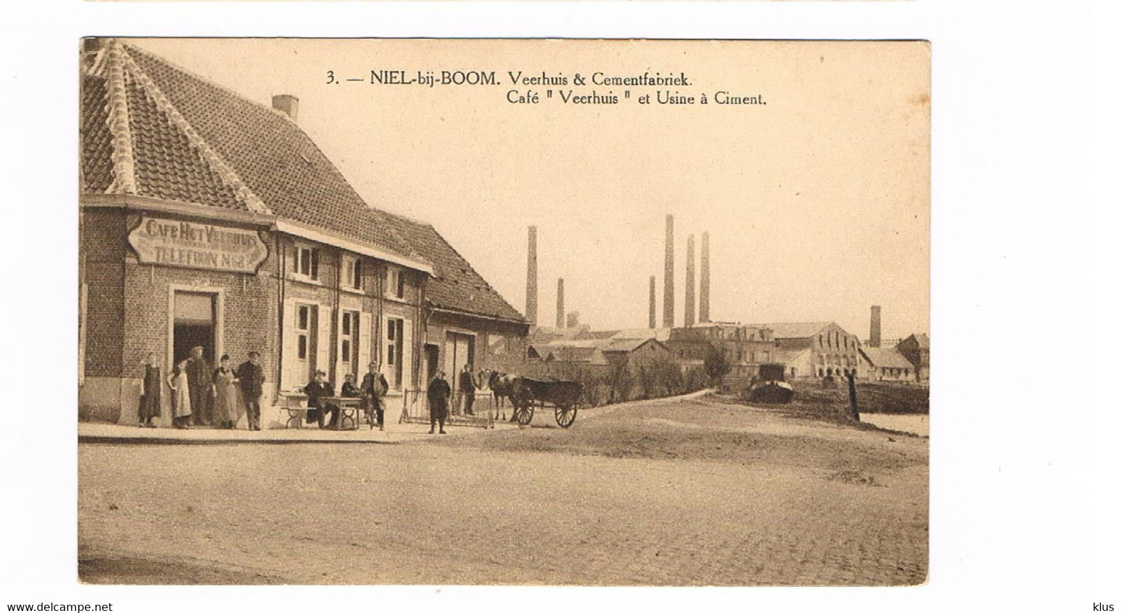 Niel-bij-Boom  Veerhuis & Cementfabriek - Niel