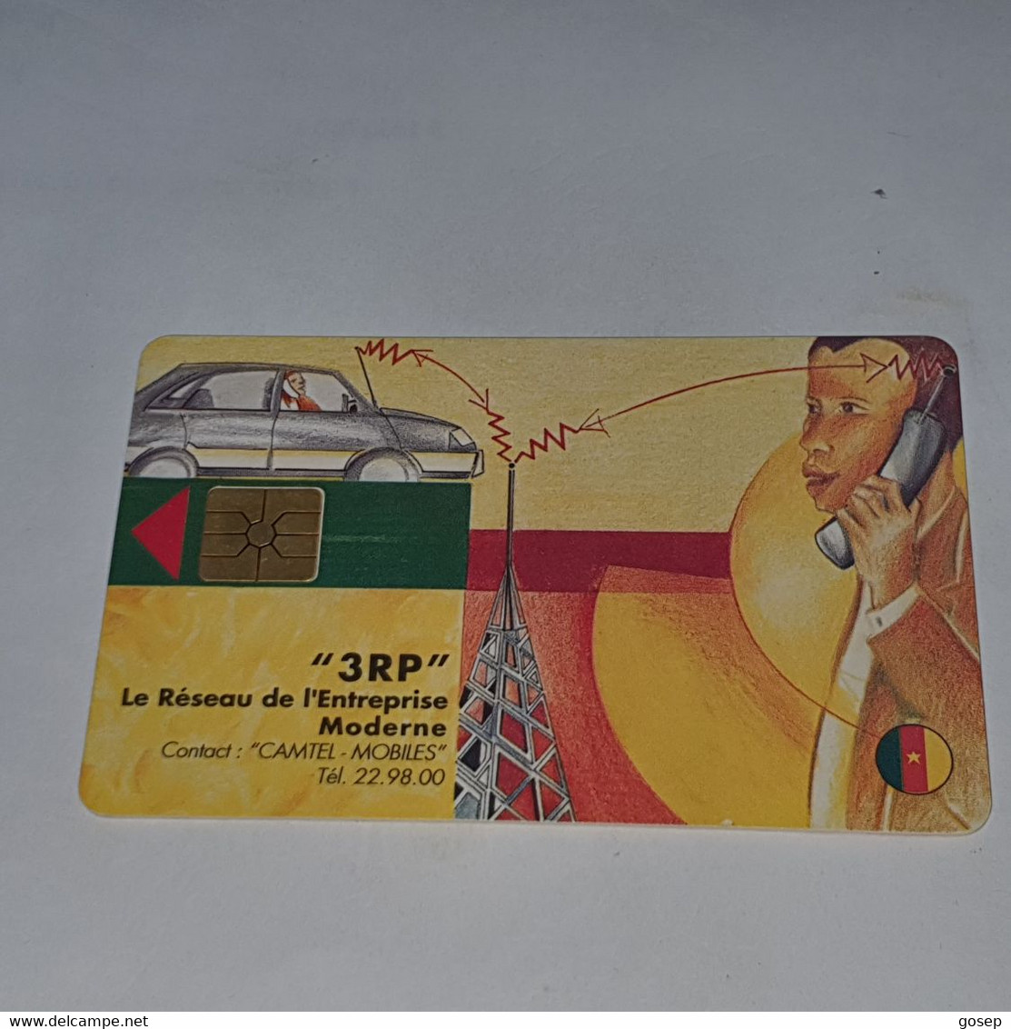 Cameroon-(CM-C-01)-gsm Cellnet-(9)-(3000f)-(a)-used Card+1card Prepiad - Cameroon