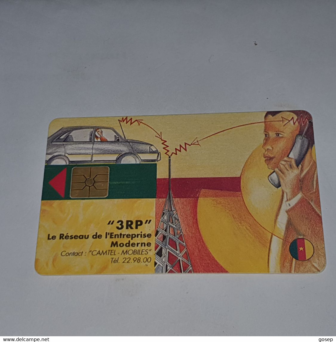 Cameroon-(CM-C-02)-gsm Cellnet-(13)-(5000f)-(a)-used Card+1card Prepiad - Cameroon