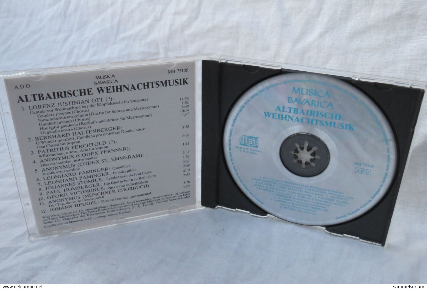 CD "Tölzer Knabenchor" Altbairische Weihnachtsmusik - Weihnachtslieder