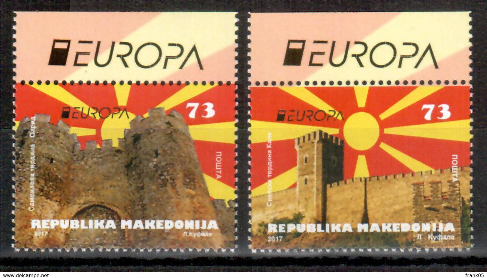 Makedonien / Macedonia / Macedonie 2017 Satz/set EUROPA ** - 2017