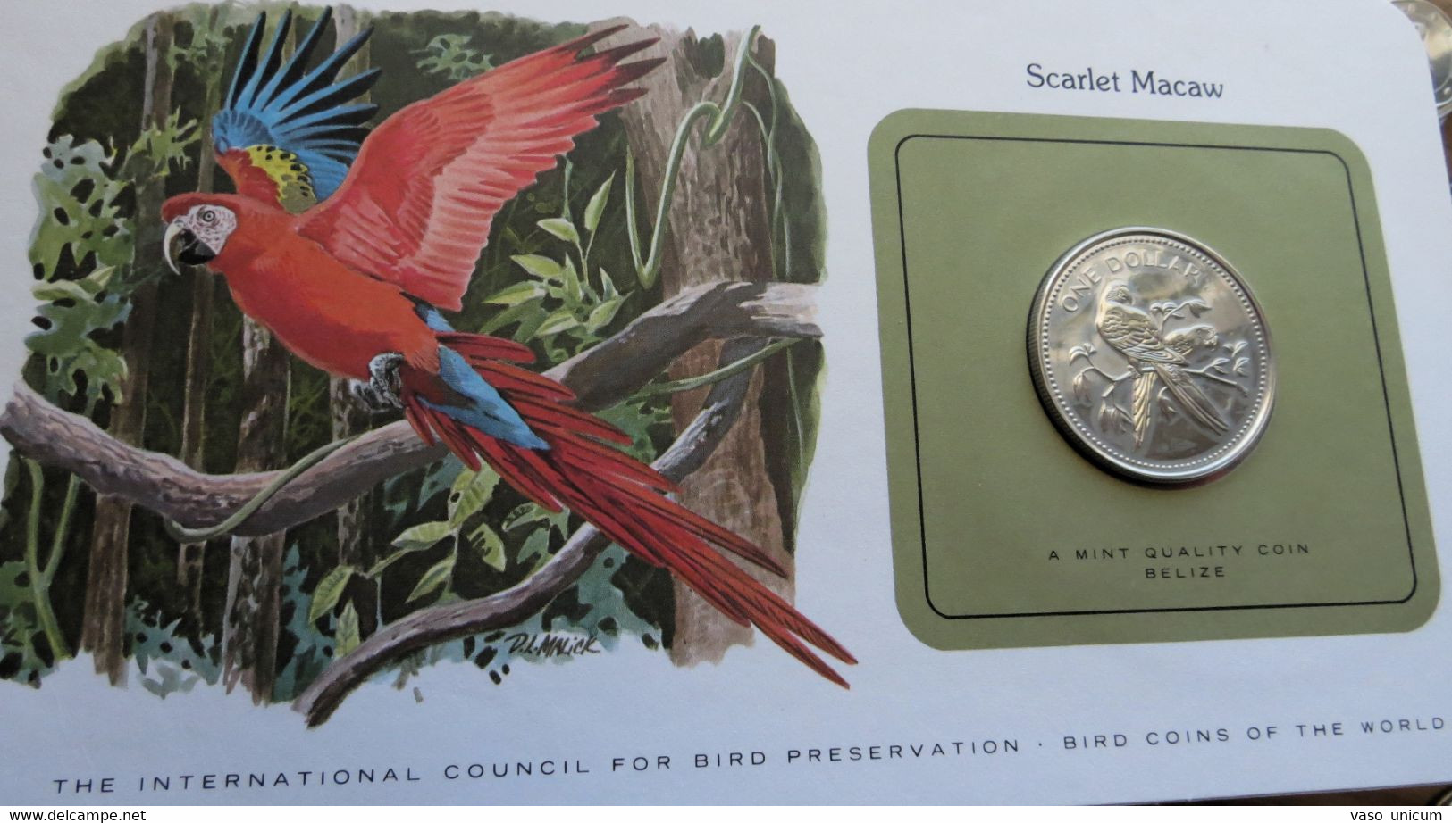Belize 1 $ 1980 Bird - Belize