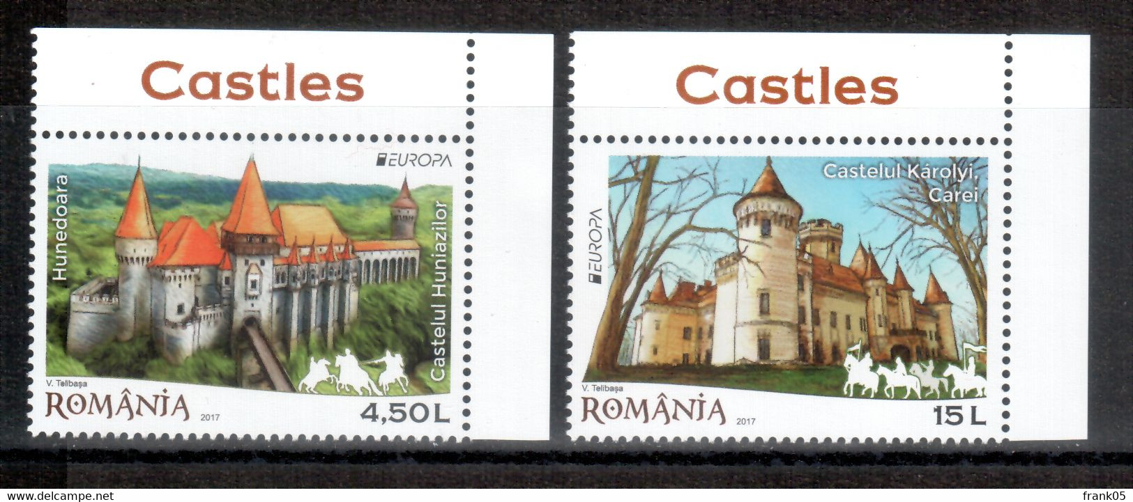 Rumänien / Romania / Roumanie 2017 Satz/set EUROPA ** - 2017