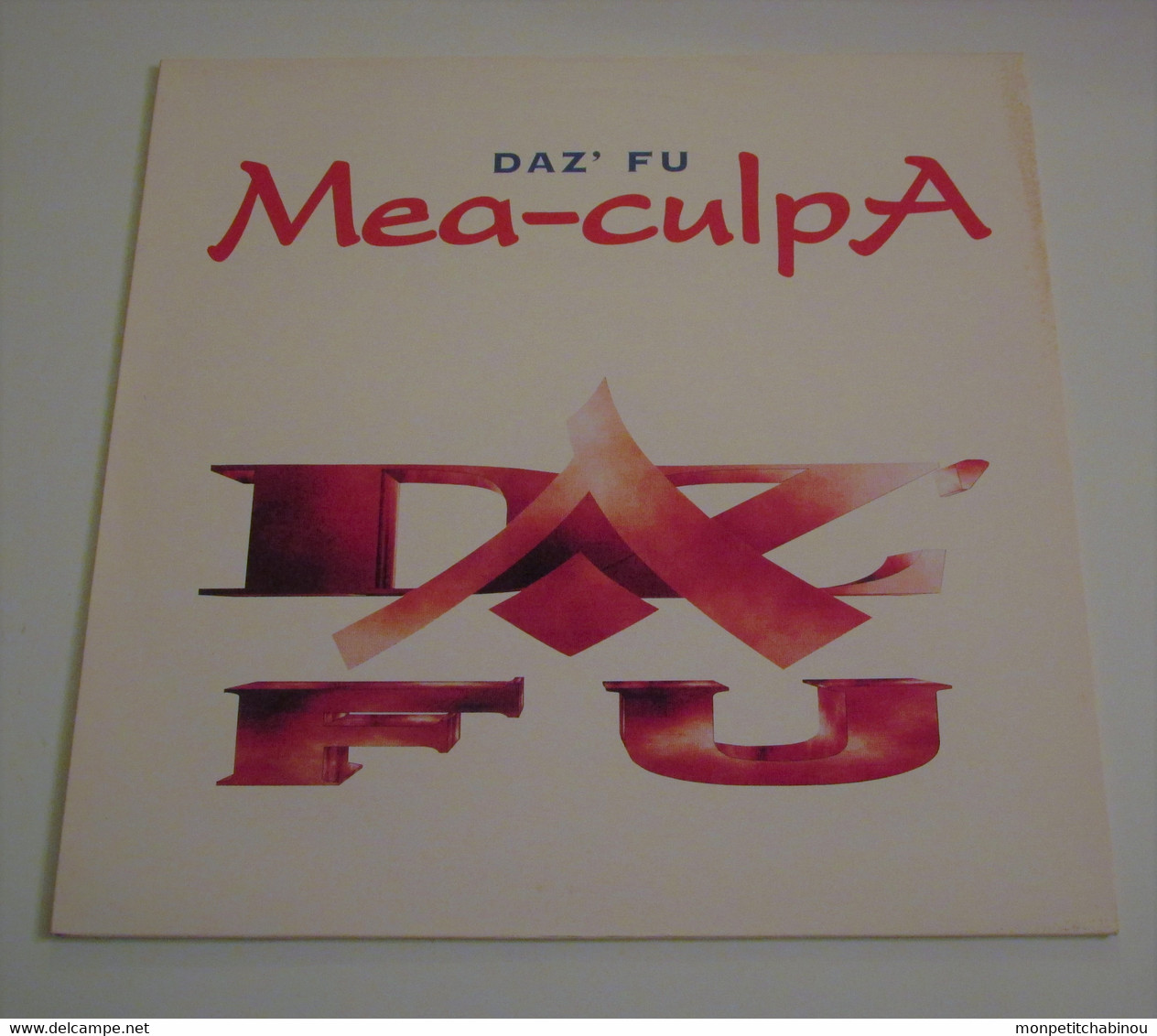 Maxi 33T DAZ'FU : Mea Culpa - Dance, Techno & House