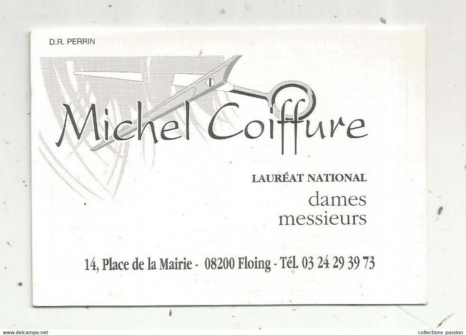 Calendrier ,4 Pages , 1999 , MICHEL COIFFURE , 08 , FLOING   , 3 Scans , AUTOMOBILE,carburateur CLAUDEL - Petit Format : 1991-00